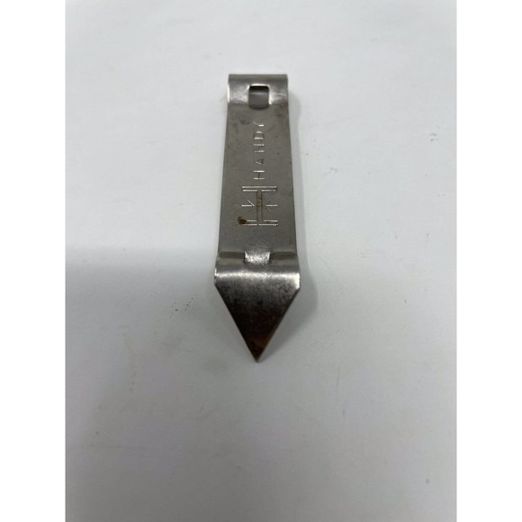 Vintage Handy Button NYC Bottle Opener Can Tapper Metal - Picture 5 of 7